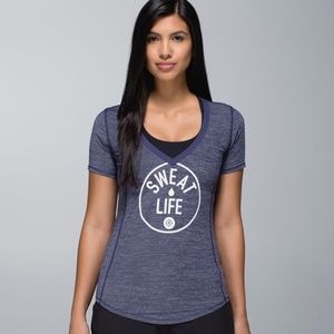 Lululemon Runner Up Sweat Life Short SleeveT-Shirt